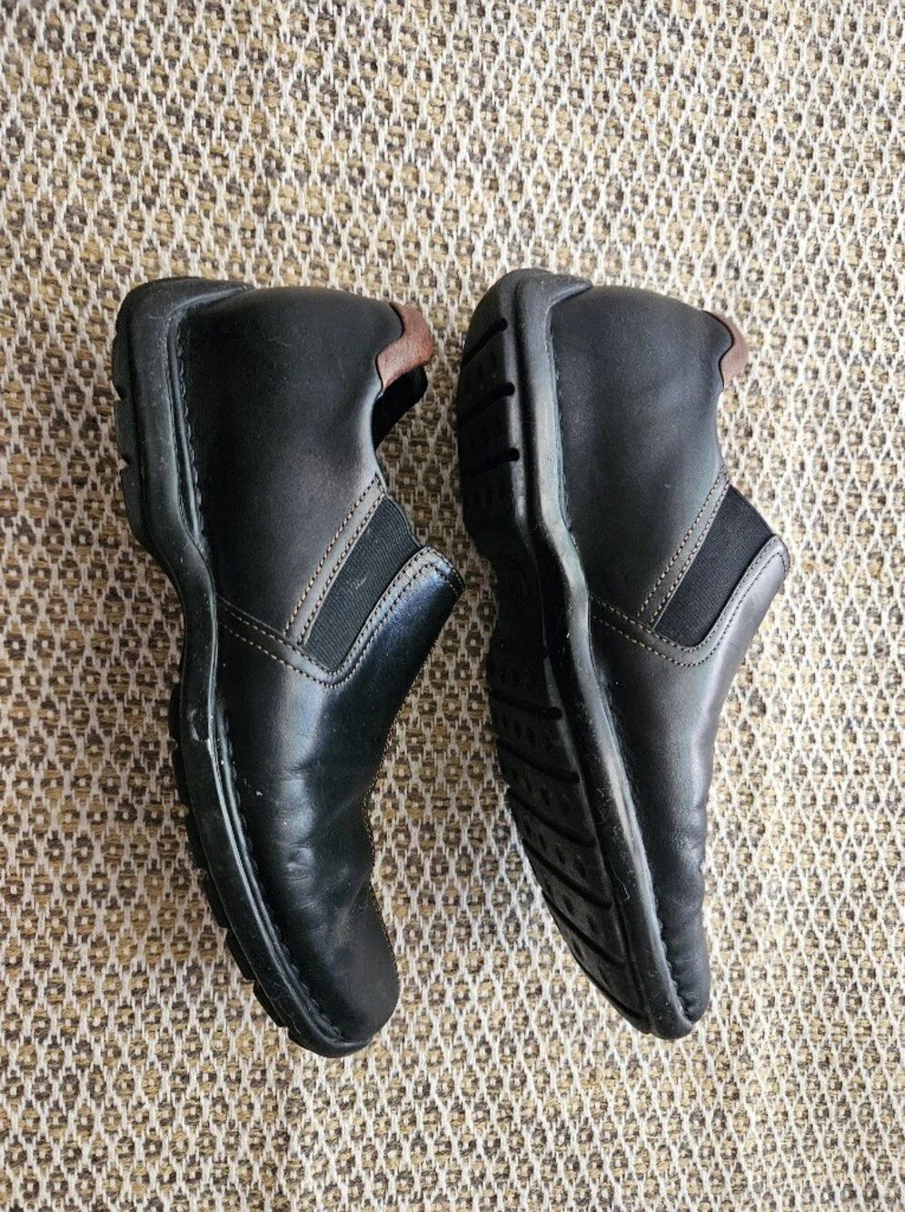 Cole Haan Men's Black Slip On Leather Shoes Size 10 M